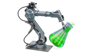 robot chemical lab robotic arm shut تولید کننده بازوهای رباتیک صنعتی